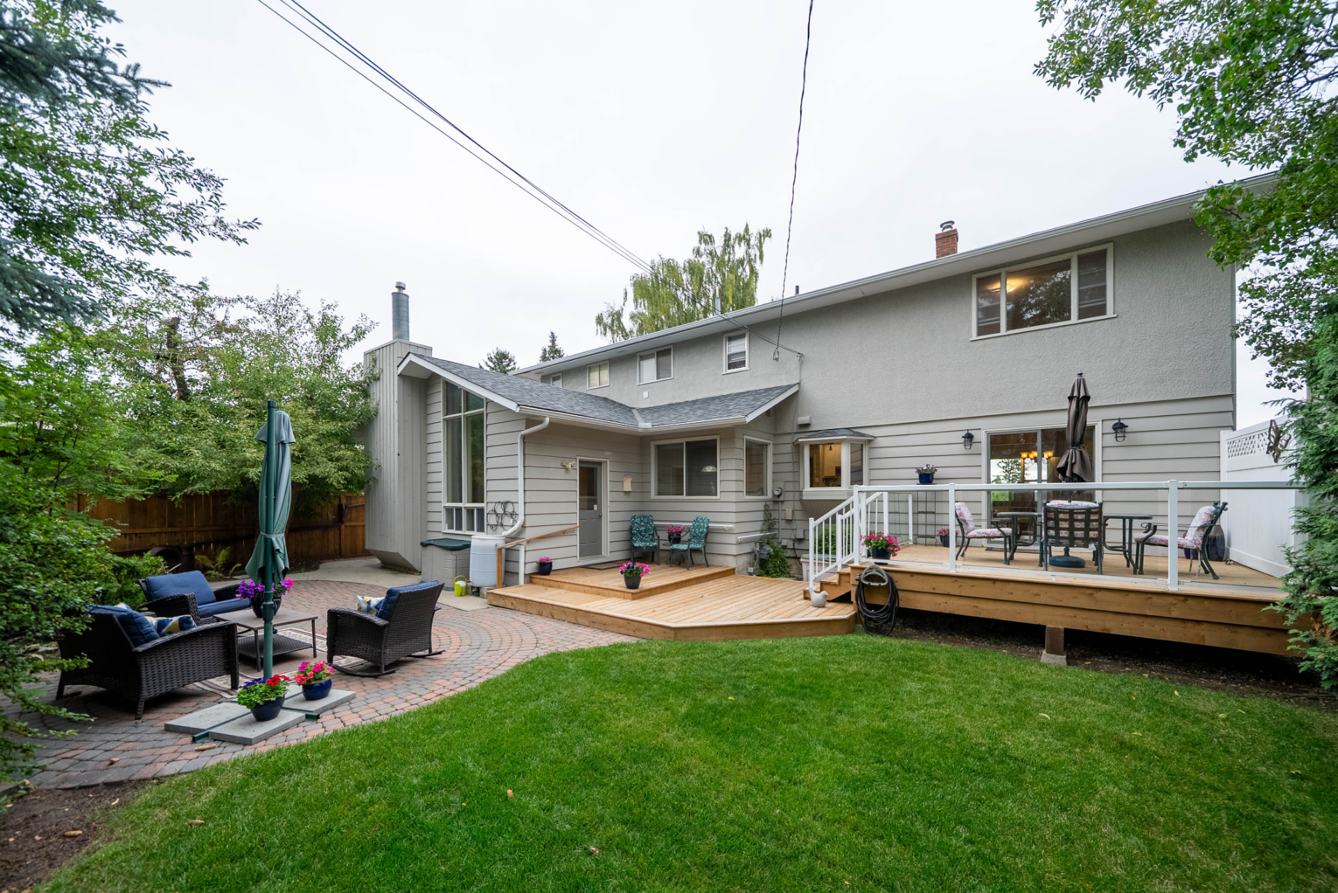 Rear Elevation & Deck