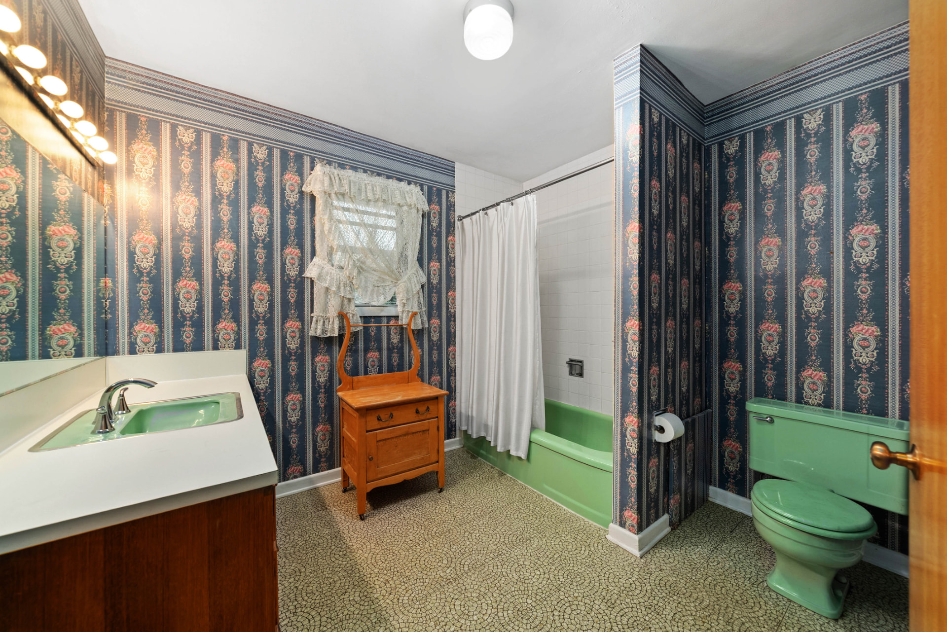 Vintage Charm Bathroom
